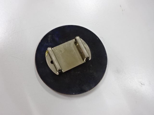  アンティーク　七宝　帯留め